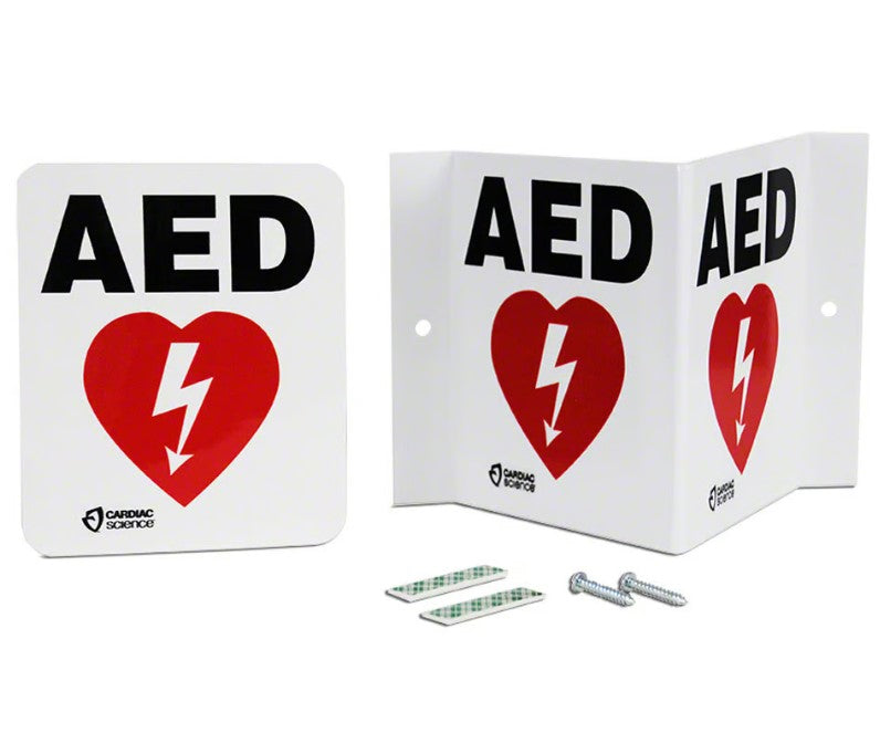 Zoll AED 3-D Wall Sign & Decal 168-6002-001