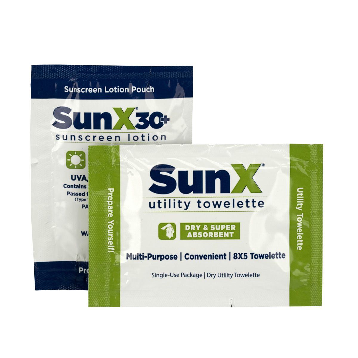 First Aid Only SunX30 Lotion and Wipe Combo Pack 300 Box 18-430