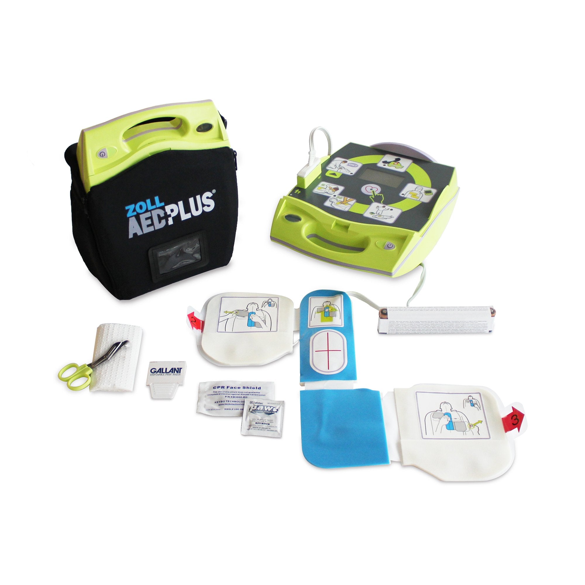 Zoll AED Plus Series Defibrillator 22800810102011010