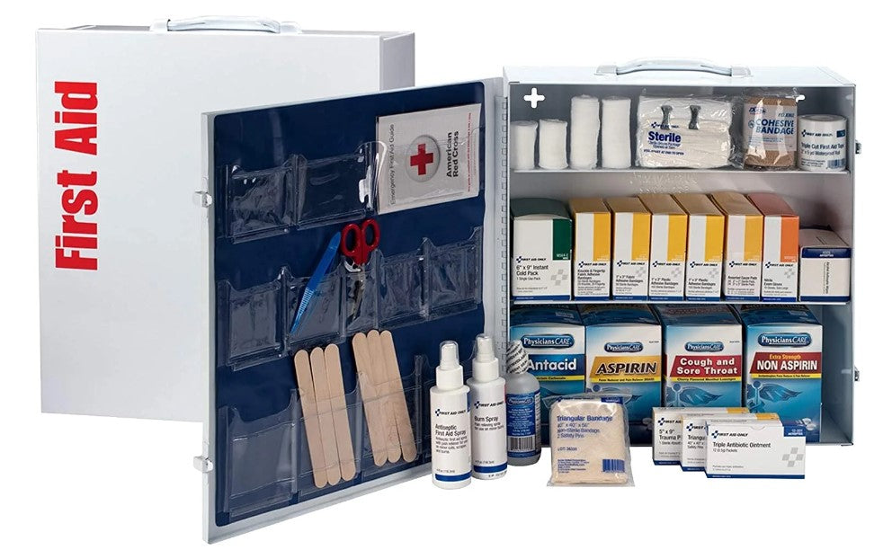 First Aid Only 3 Shelf Industrial Station 247-O/P
