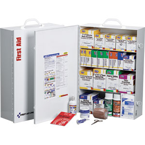 First Aid Only Metal Case 1069 Piece Wall Mount Kit 248-O/P