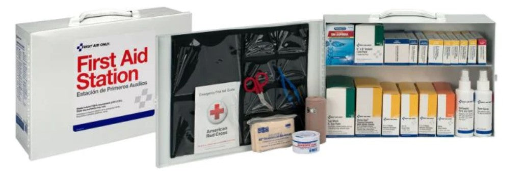 First Aid Only 2 Shelf First Aid Metal Cabinet 6135