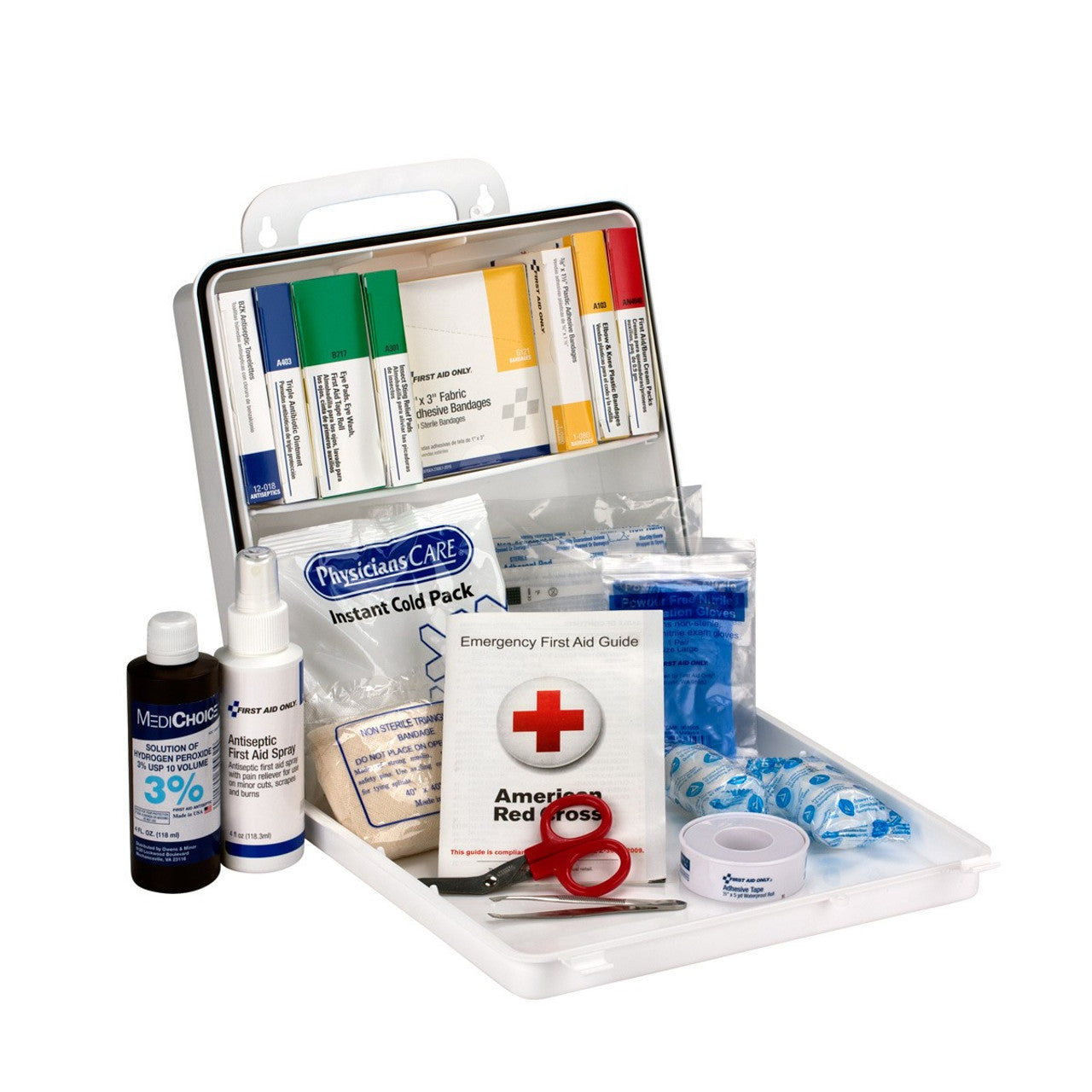 First Aid Only Pediatric 25 Person First Aid Kit 10 Kit Case 712004