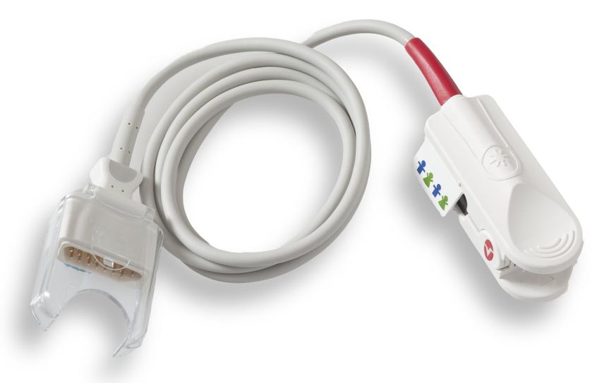 Zoll Rainbow DCIP Reusable SpO2/SpCO/SpMet Sensor for Pediatric Patients 8000-000372
