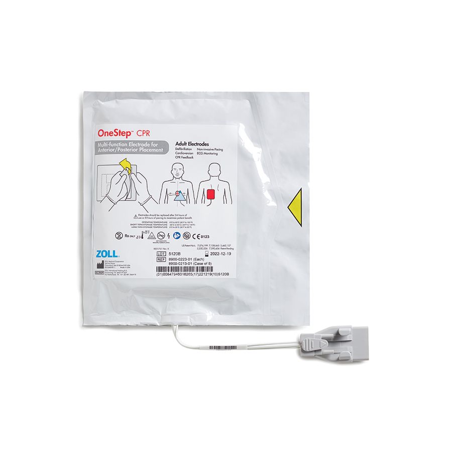 Zoll OneStep CPR Electrode Single 8900-0223-01