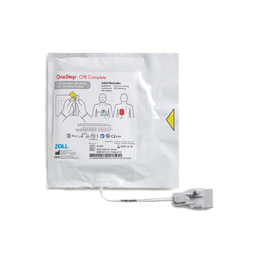 Zoll OneStep CPR Complete Electrode Single 8900-0224-01