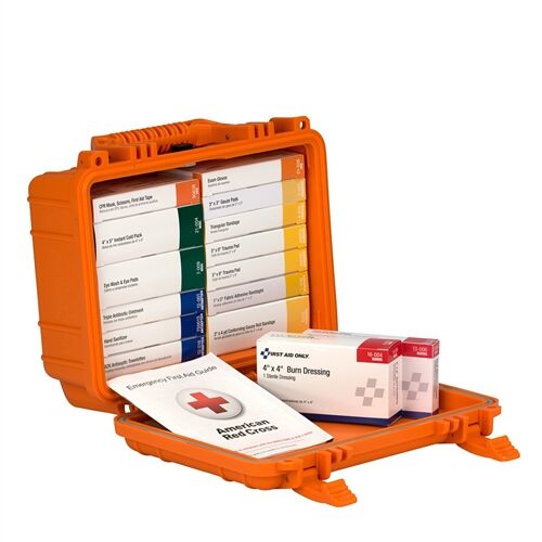 First Aid Only 16 Unit First Aid Kit Waterproof Case 90029