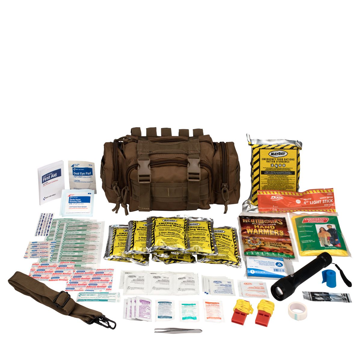 First Aid Only 3 Day Survival Kit With Emergency Food And Water 90454