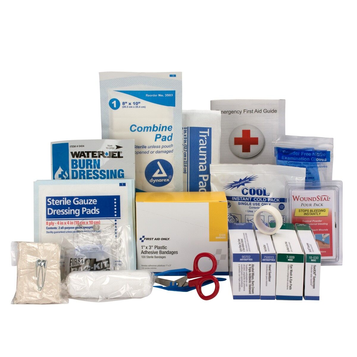 First Aid Only Contractors First Aid Kit Refill 90786