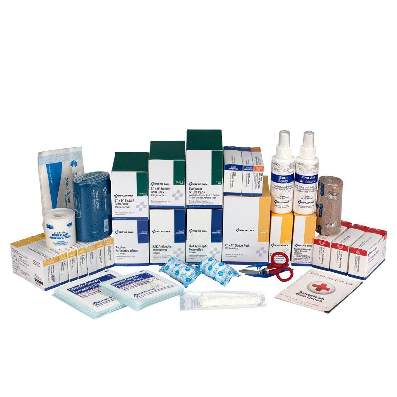 First Aid Only 3 Shelf ANSI B+ Without Medication 90791
