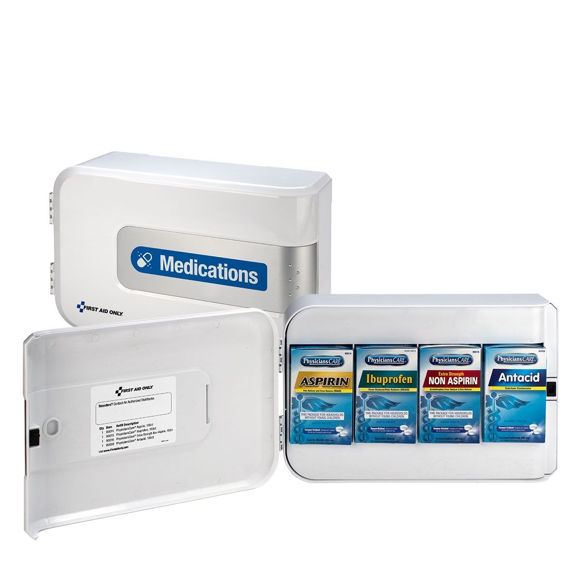 First Aid Only SmartCompliance Complete Medication Station 91102