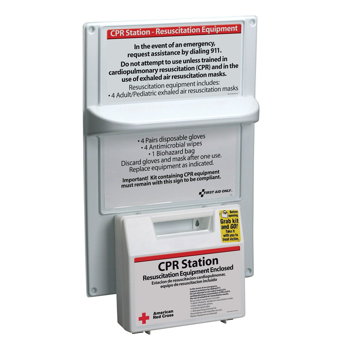 First Aid Only American Red Cross CPR Station 9145-RC