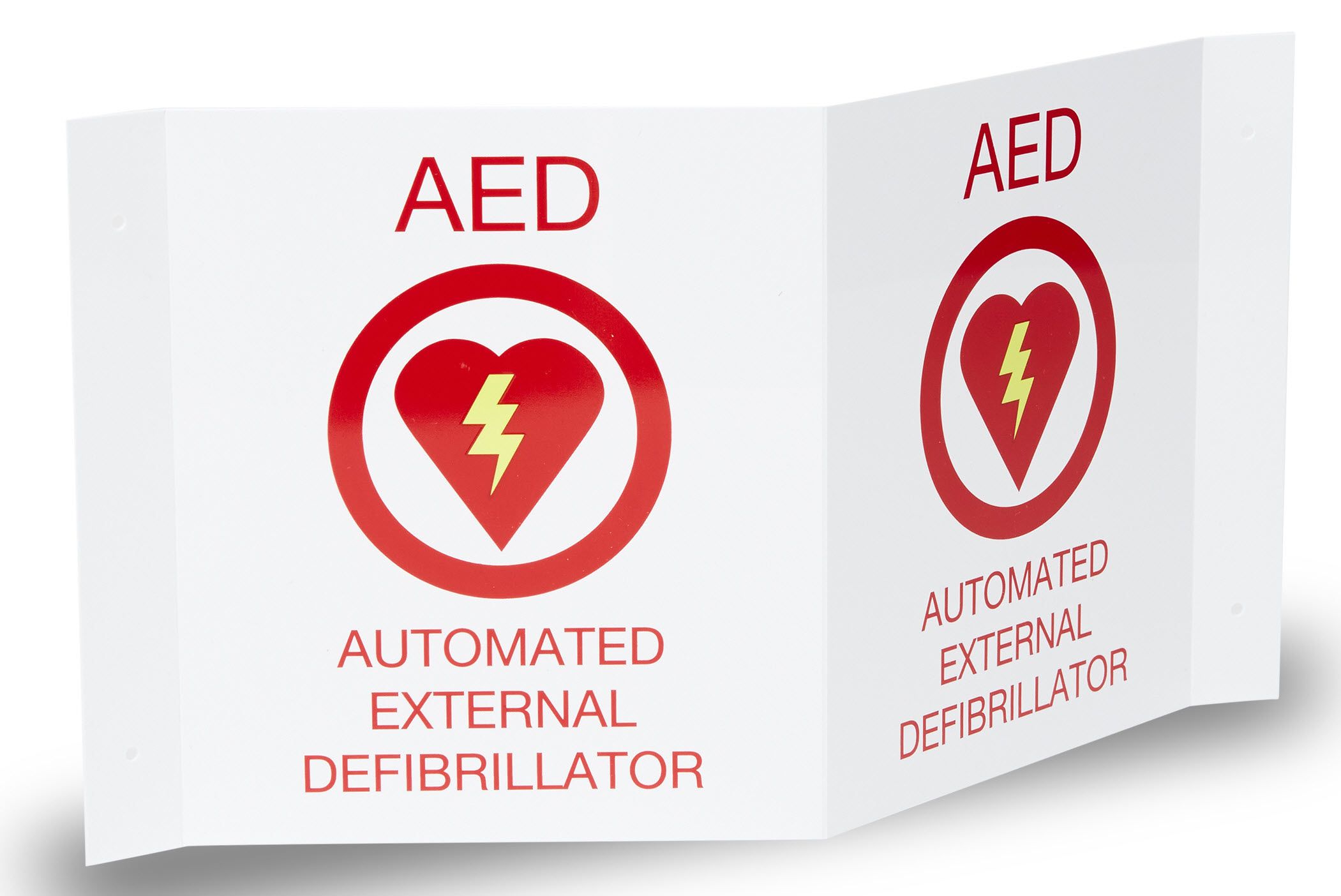 Zoll AED Plus 3D Wall Sign 9310-0738