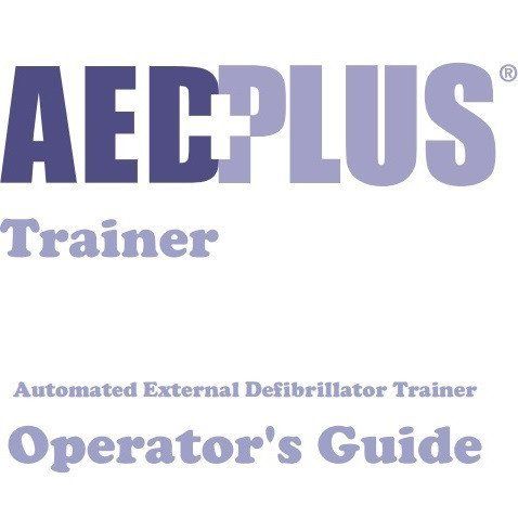 Zoll Replacement Trainer Operator's Guide 9650-0304-01