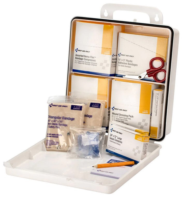 First Aid Only Custom National School Bus Kit 48 Kit Case 991PC