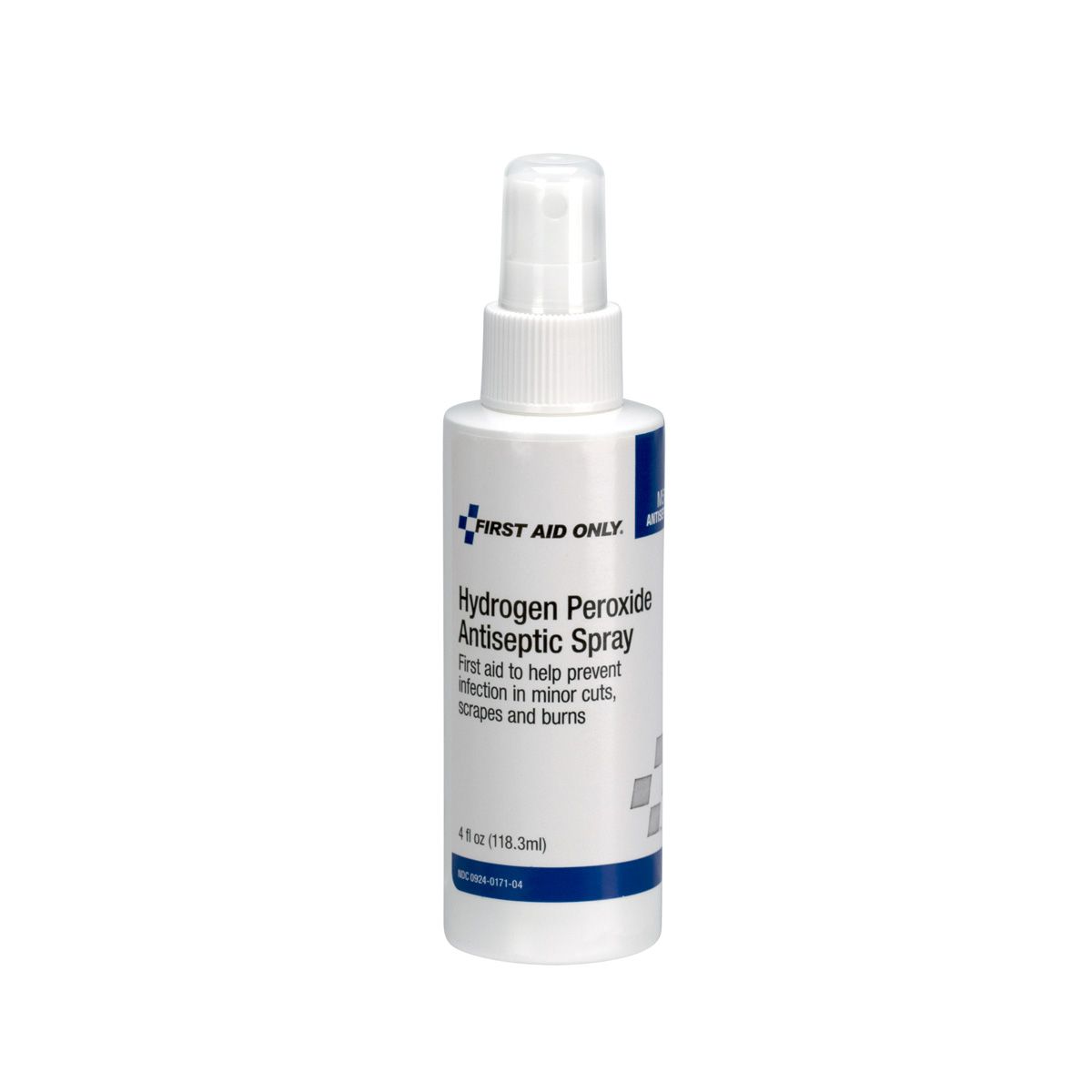 First Aid Only Hydrogen Peroxide Spray, 4 Oz. Pump, Case Of 12 M5124