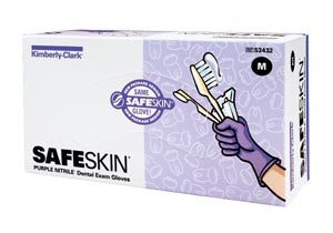 Halyard PURPLE NITRILE DENTAL EXAM GLOVES 53432