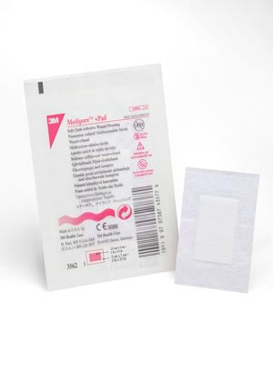 3M MEDIPORE +PAD SOFT CLOTH ADHESIVE WOUND DRESSING 3562