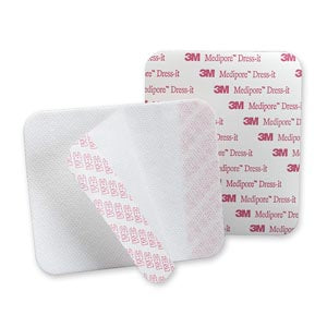 3M MEDIPORE SOFT CLOTH PRE-CUT DRESSING COVERS 2954