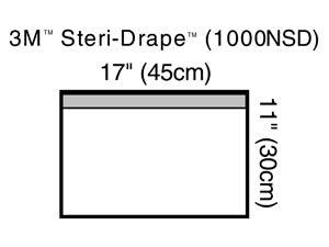 3M STERI-DRAPE TOWEL DRAPES 1000NSD