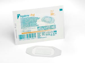 3M TEGADERM + PAD FILM DRESSING WITH NON-ADHERENT PAD 3582