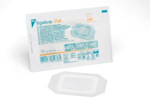 3M TEGADERM + PAD FILM DRESSING WITH NON-ADHERENT PAD 3586