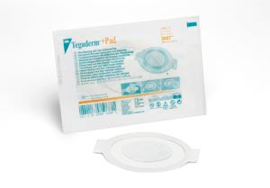 3M TEGADERM + PAD FILM DRESSING WITH NON-ADHERENT PAD 3587